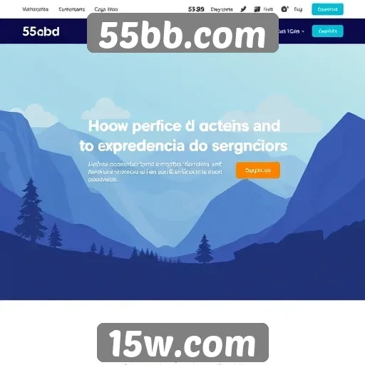 Análise da experiência do usuário no site 55bb.com